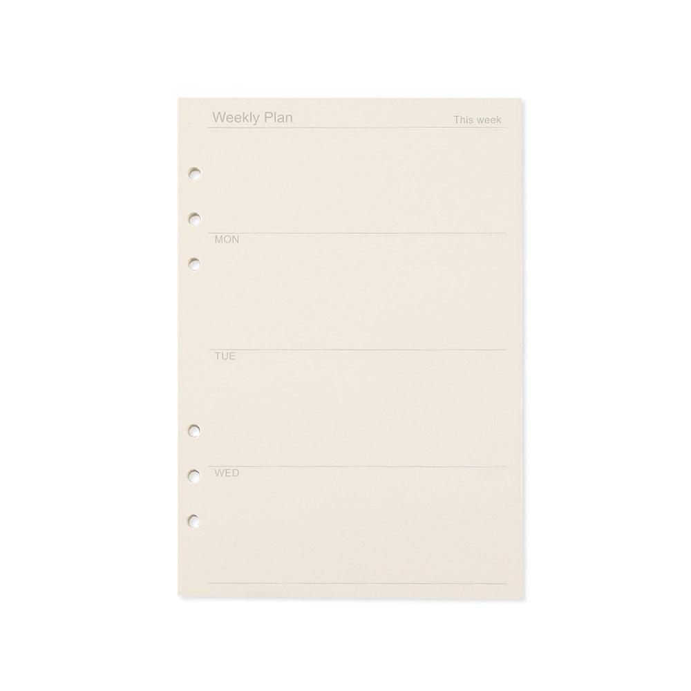 A5 A6 Portable Fashion Office Supplies Stationery Ring Binder Felt Notebook Felt Shell Portable Diary