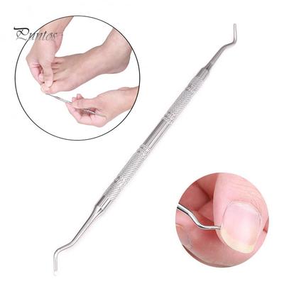 Puntos Double Side Ingrown Toe Nail Lifter File Pedicure Manicure Care Correction Tool