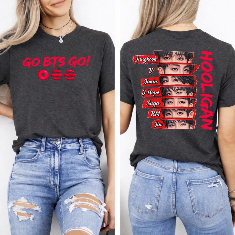 Bulletproof Tour 2026 T-shirt BTS Arirang, BTS Konsert T-shirt, BTS Jin, Hooligan, Roligt T-shirt Bts Arirang Konsert T-shirt Jin Inspirerad Hooligan