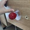 1PC Ceramic Handle Simple Colorful Single Hole No Punch Handle - for Wardrobe Drawer Cabinet Handle Bottle Cap Carry Handle