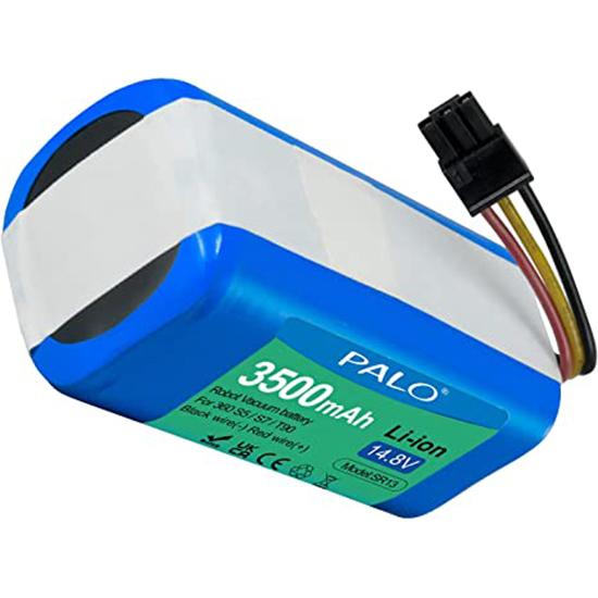 PALO Replacement Battery for 360 S5 S7 T90 LiDAR Robot Vacuum,14.8v 3500mAh