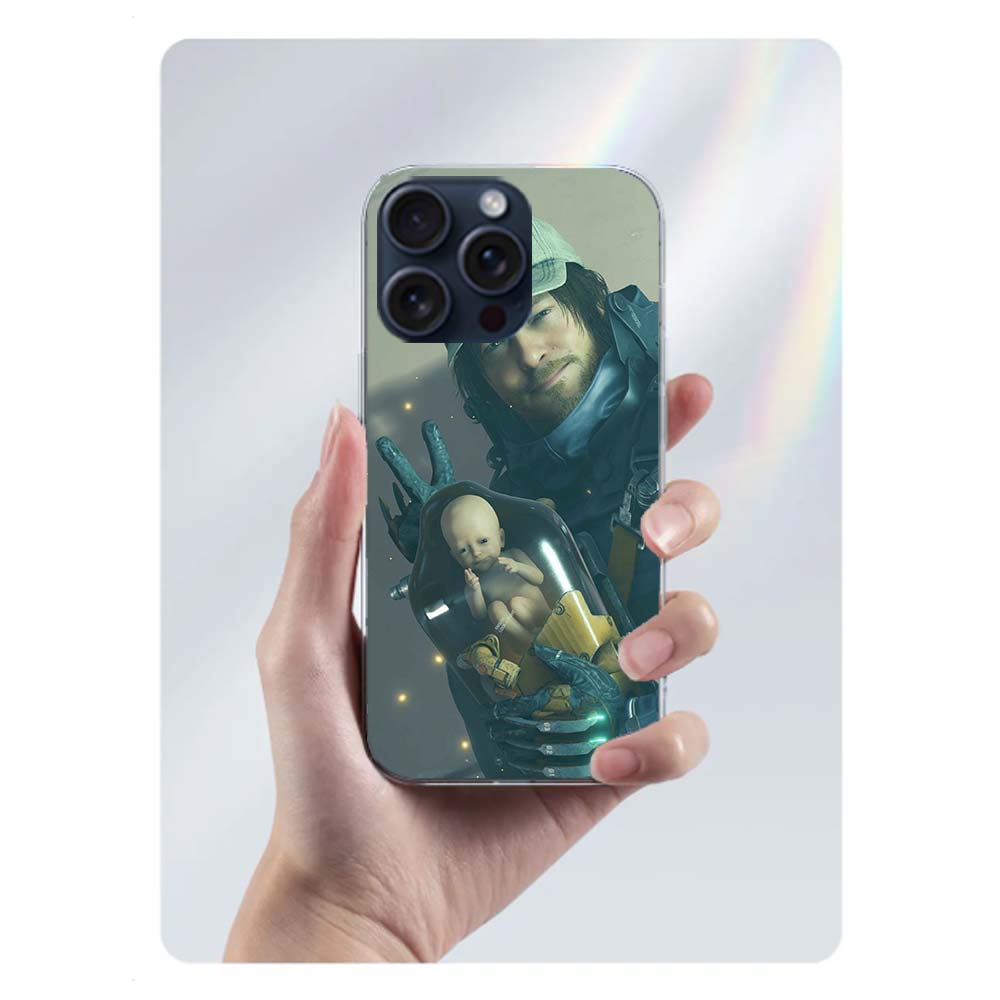 

Game Death Stranding Phone Case For Iphone 17 Air 16 Pro 15 Pro Max 14+ Plus 16E 11 13 12 Mini XR X XS 7 8 SE 2020 Cover Fundas iPhone 12 (12 Pro)