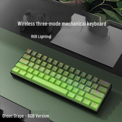 OLOEY 61-Key Compact Wireless Tri-Mode Mechanical Keyboard