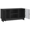 TV Stand 102 x 34.5 x 50 cm Black Particleboard