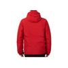 Adidas 3ST Down Jacket With Logo Print, Pocket Stripes, And Hood Men Outerwear Red H23082