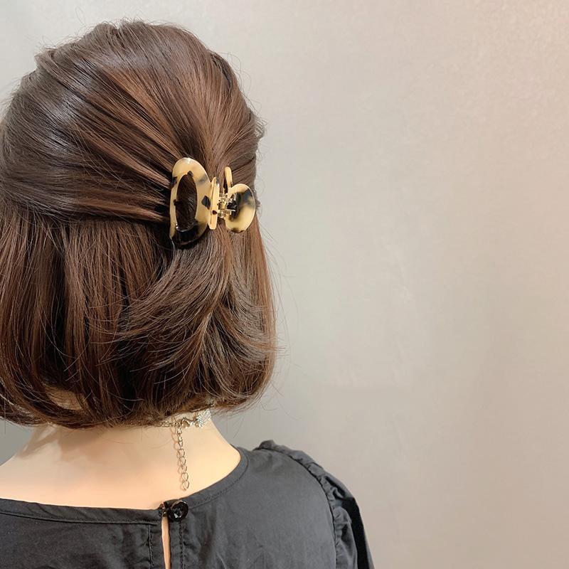 2024 Premium French Acetate Claw Clip for Women's Short Hair Styling