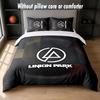 Linkin Park Design Bed Bedding Set 1 Duvet Cover + 2 Pillowcases Soft Breathable Household Bed Linens