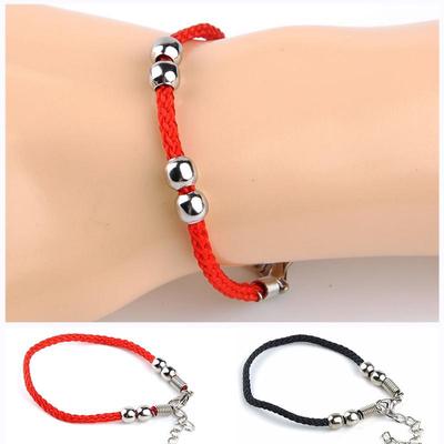 Unisex Four Beads String Rope Chain Bracelets ARI
