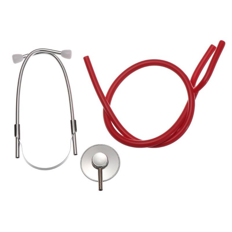 New Kids Stethoscope Toy Simulation Doctor's Toy Family Parent-Child Games Imitation Plastic Stethoscope Accessories