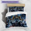 3pcs Duvet Cover Set (1*Duvet Cover + 2*Pillowcase, Without Core),Superheroes Print Bedding Set, Bedroom Decor, All‑Season, Birthday Gift