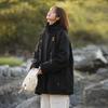 Rose Huang Yimei Promi-Stil Wasserabweisende 3-in-1 Abnehmbare Windjacke