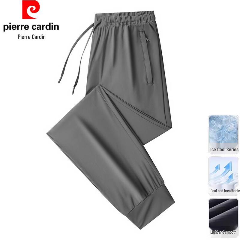 Pierre Cardin Men's Ice Silk Quick-Dry Casual Pants