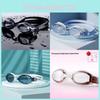 Adult Clear Uvproof Swim Goggles With Antifog Coating And Waterproof Design