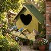 Hanging Bird Nest Box Handmade Parrot Nest House Parrot Breeding Box  Garden Decoration