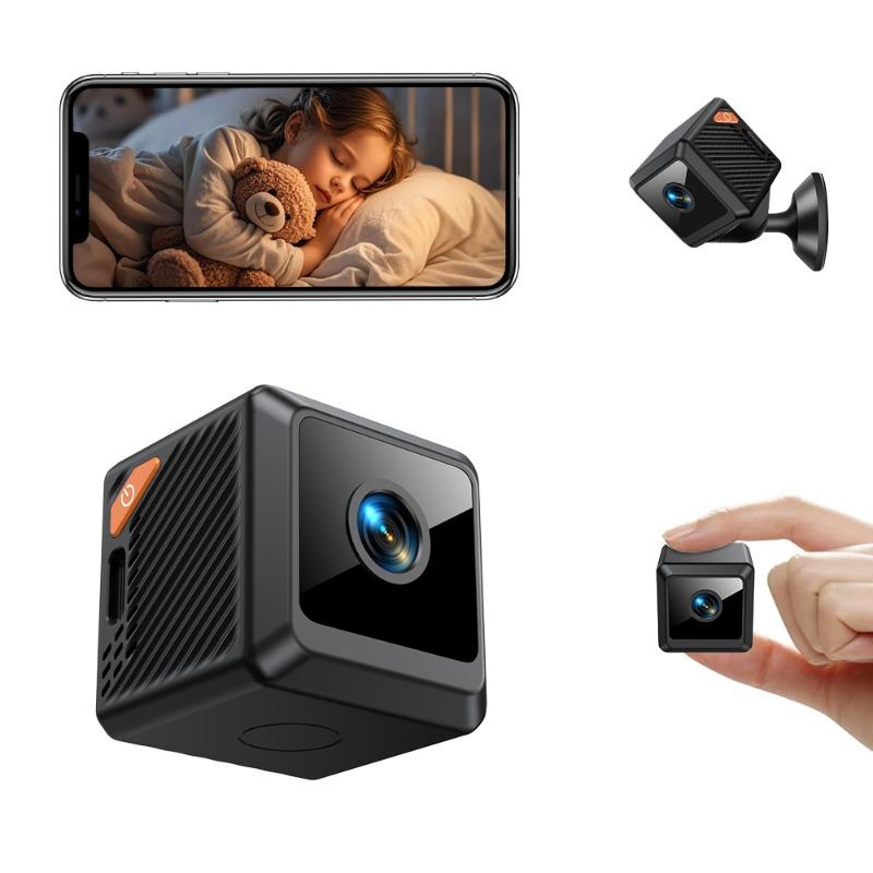 HD 1080P Mini Wireless Surveillance Camera WiFi Monitoring Security Protection Remote Smart Home 2025 Square Camera