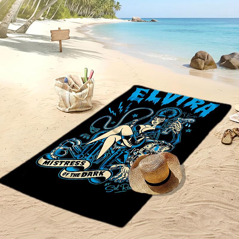 Elvis Presley Toalla de Playa Estampada de Secado Rápido Súper Absorbente Suave Ligera Toalla de Baño para Piscina Viajes de Verano