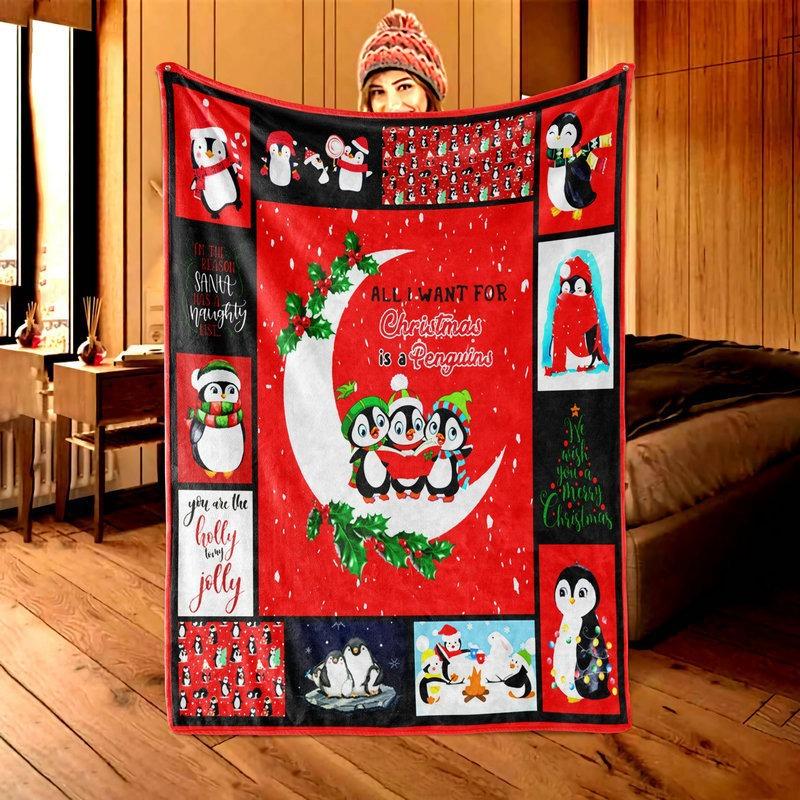 

Christmas cartoon pattern digitalprinted polyester Bedroom velvet flannel soft sofa cover blanket Fleece soft sofa cover 75x100cm