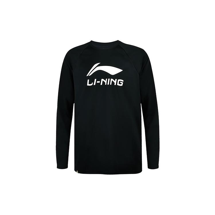 Мужская футболка для бадминтона Li Ning, черная, ATLR071-5 M