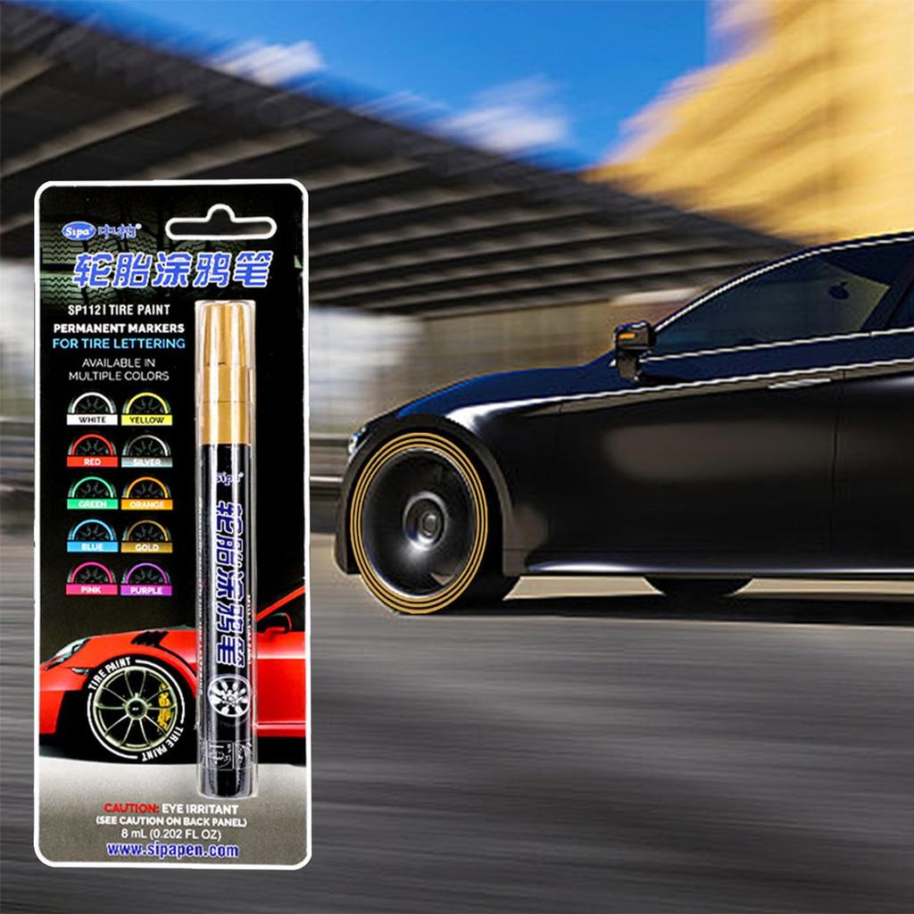 Tire Marker Pen Art Marker White Marker Pen Car Touch Pen Tire