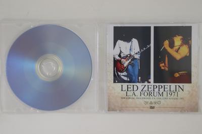 DVD LED ZEPPELIN - La Forum 1971 KEINER NICHT AUF LABEL Unbekannter Rock Gebraucht