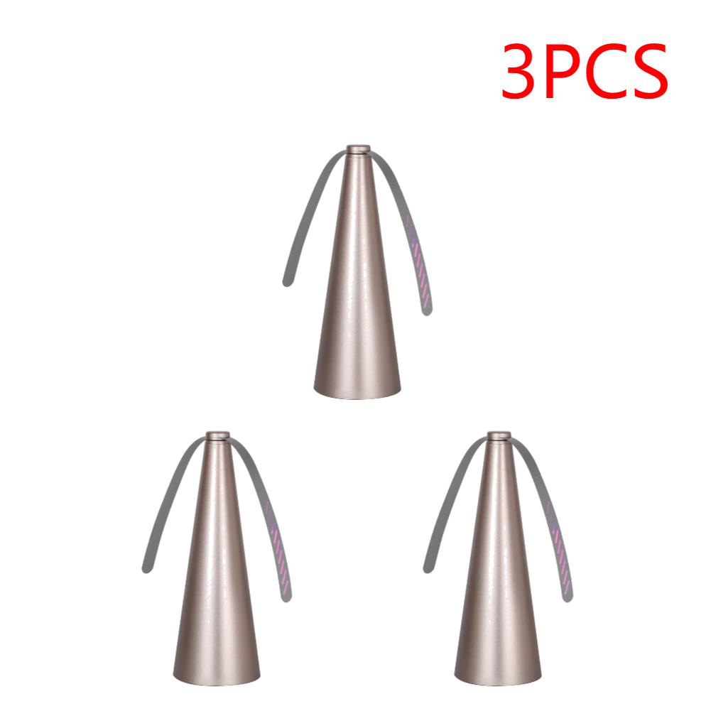 1-5PCS Automatic Mosquito Repellent Fan USB/Battery Fly Mosquito Repeller Fan Battery Powered Portable Pest Control for Home Out