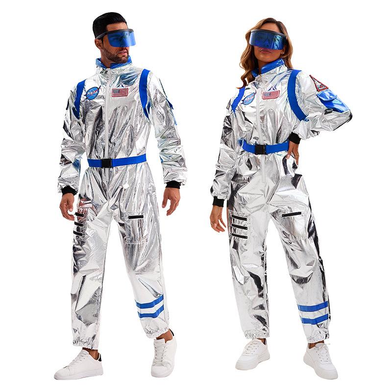 Halloween Show Costumes Men and Women Wandering Earth Astronaut Clothes Space Suits Pilots CO Astronaut Costumes