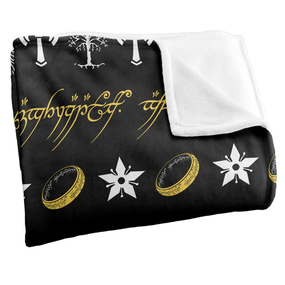 LORD OF THE RINGS Snowflake Blanket