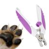 Dog Cat Stainless Steel Nail Clipper Claws Trimmer with File Pet Grooming Accessories