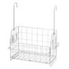 Kristgrift Shower Rack, Bathroom Rack, Hanging Bath Basket, Large Capacity, Stainless Steel, Towel Rack with Hooks, Excellent Breathability, Centraliz