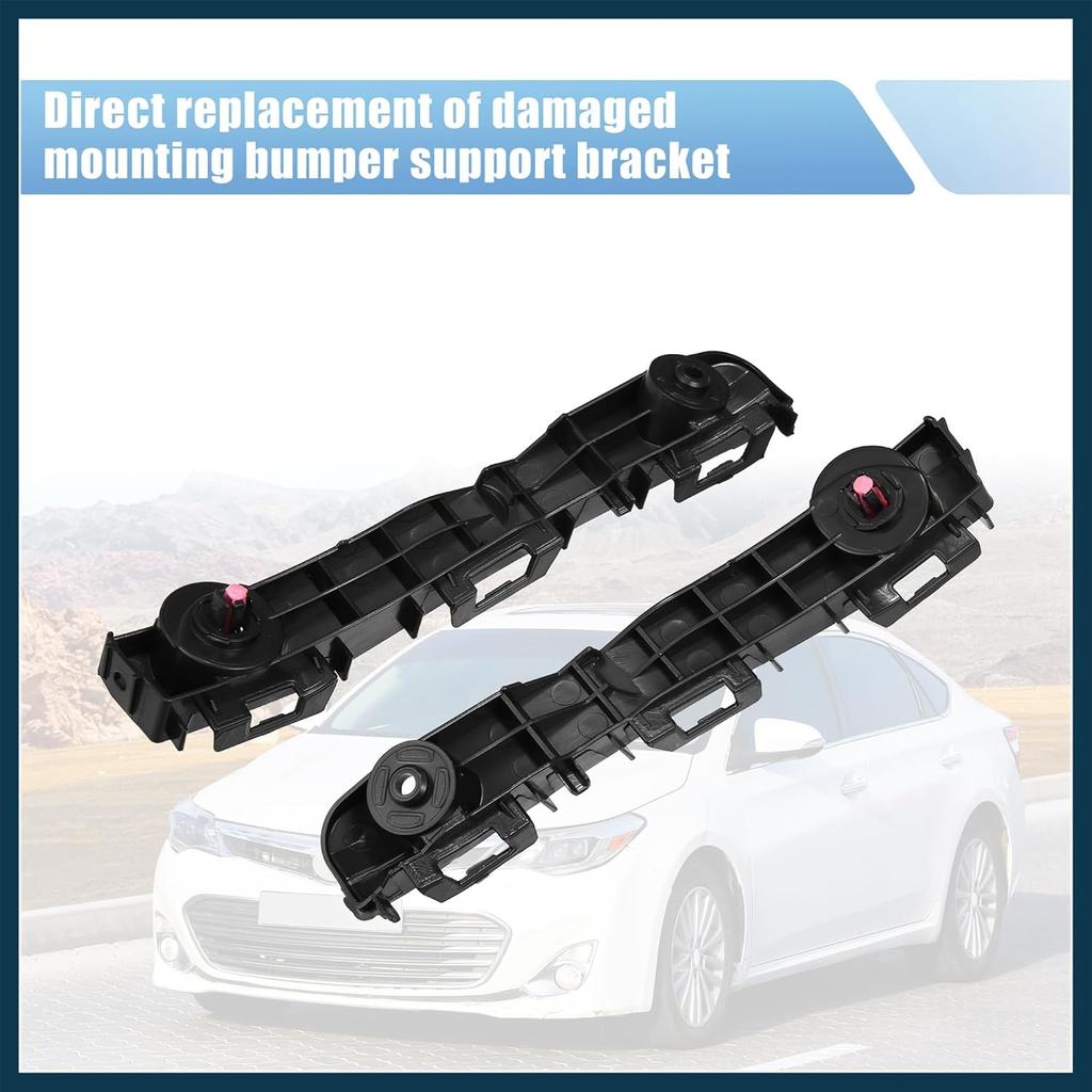 1 Pair Front Bumper Mounting Support Bracket for Toyota Avalon 2013-2018 5214507030 5214607030 Left and Right Side Automotive Parts