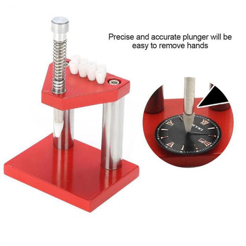 Watch Hand Needle Remover Presser Portable Wristwatch Plunger Puller Accurate Parts Watchmaker Repair Fittings Tools Red