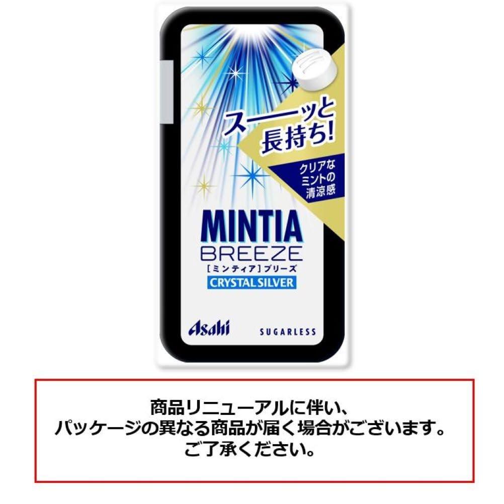 Asahi Group Foods Mintia Breeze Crystal Silver 30 Grains X 8 Pieces