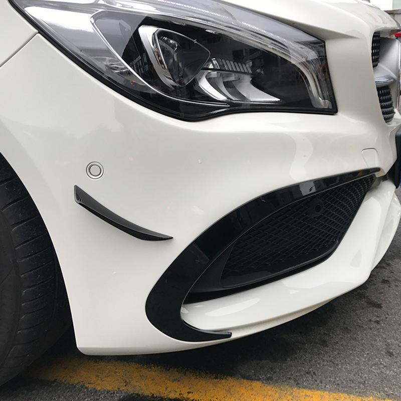 2016 To For Mercedes-Benz W117 CLA Class CLA200 CLA250 CLA260 AMG Front Bumper Canard Splitter Spoiler Air Knife Cover Trim