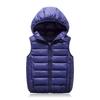 Kids Casual Hooded Lightweight Padded Vest for Boys Girls Everyday Wear