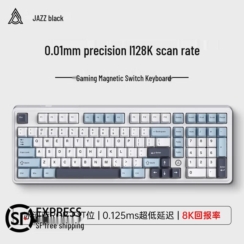 

Ajazz AK980MAX Gasket 98-Key Wired Magnetic Switch Gaming Keyboard