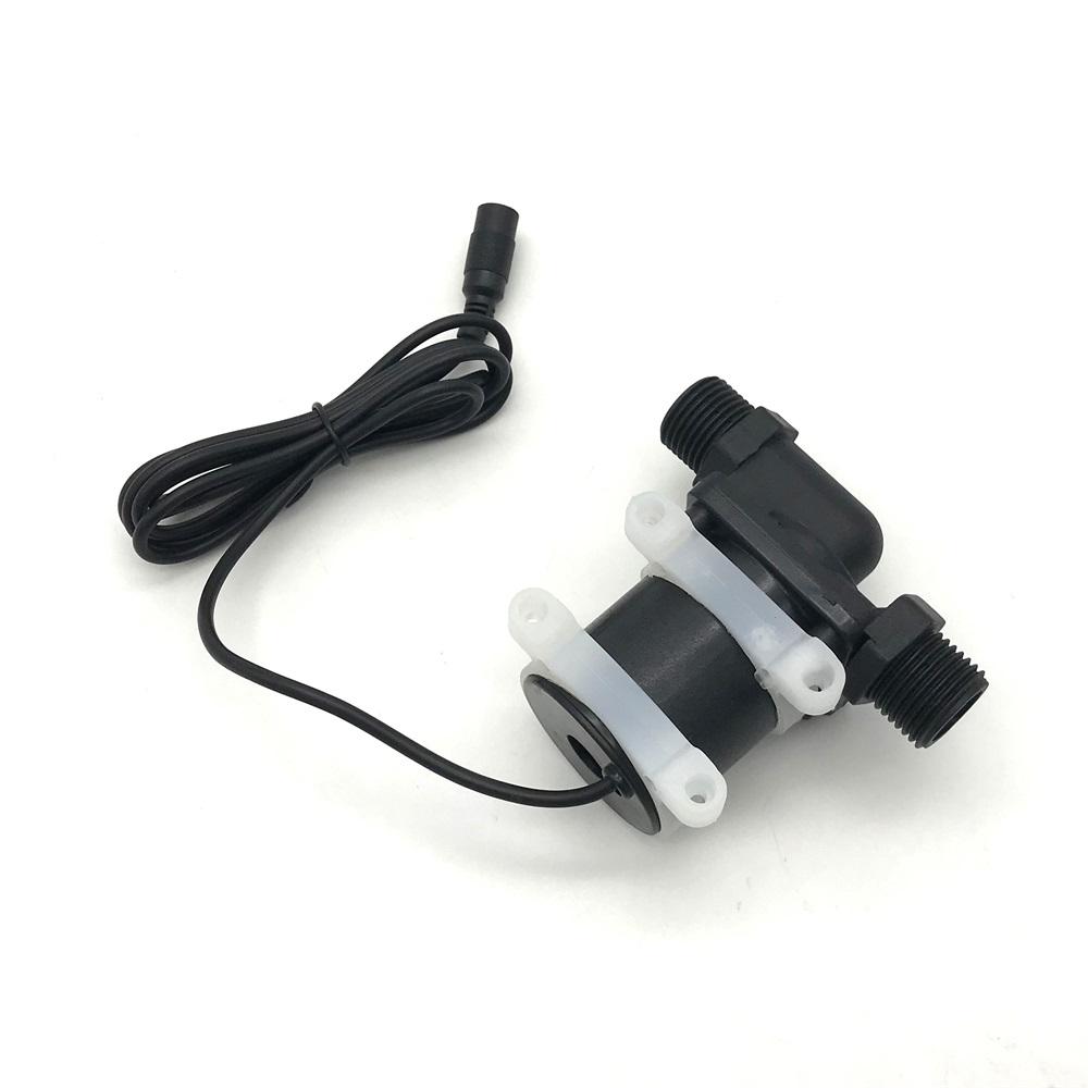 Javtop JT-750D DC 12V Wasserpumpe Bürstenloser Motor Pumpe 1/2'' 5/8'' Gewinde Max 7M 900L/H Ultra-leise Auto Waschen Garten Nutzung Pumpe