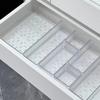 Acrylic Desk Organizer with Built-in Stationery Holder for Cosmetics