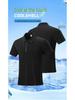 3D Stereo Men's Casual Polo Shirt - High Quality, Seamless Ice Silk Short Sleeve for Summer