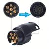 7 Pin To 13 Pin Plug Adapter Trailer Connector 12V Towbar Towing Waterproof Plugs Socket Adapter Car Truck Caravan Accessories