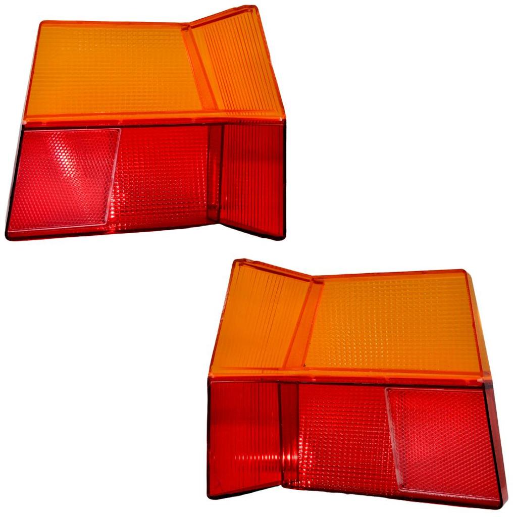 Taillight Glass for Skoda Favorit Forman - Right Left Set