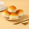 Realistic Golden Bun Squeeze Toy PU Slow-Rising Fidget Food-Themed Design Soft Stress Reliever for Kids Adults Novelty Gift for