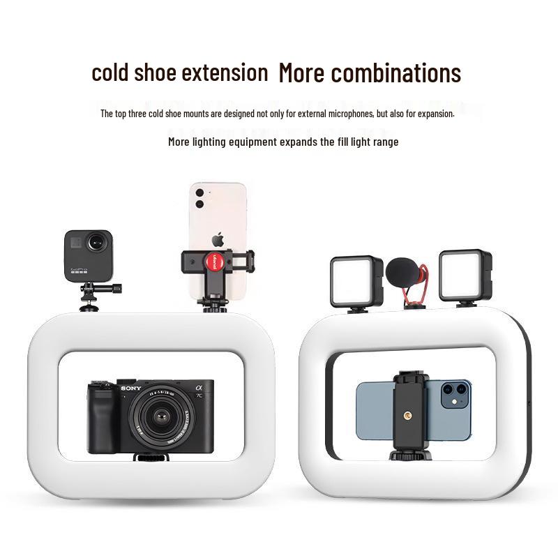 Lumină portabilă reîncărcabilă pentru selfie și video de exterior cu luminozitate ridicată