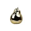 Golden Pear Resin Handicraft Simulated Fruit Sculpture Abstract Pear Decorative Figurines Home Decoration Accessories