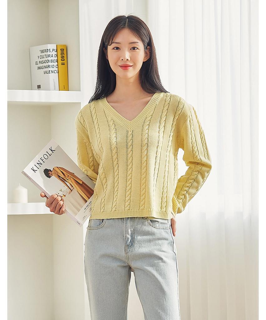 VANAKE Lulu Cable Knit_Ob13Knme06Z