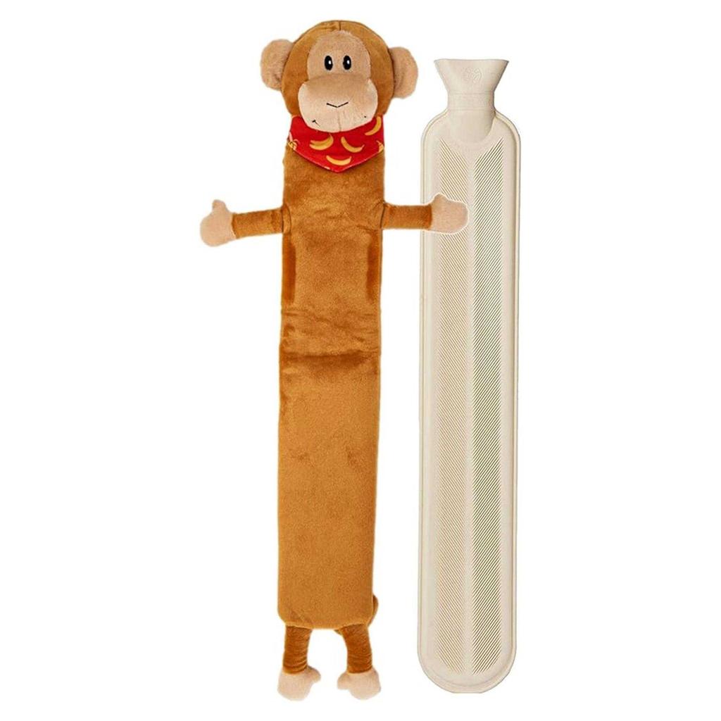 K Collection Ape Ekstra Lang 2L Varmtvannsflaske og Trekk