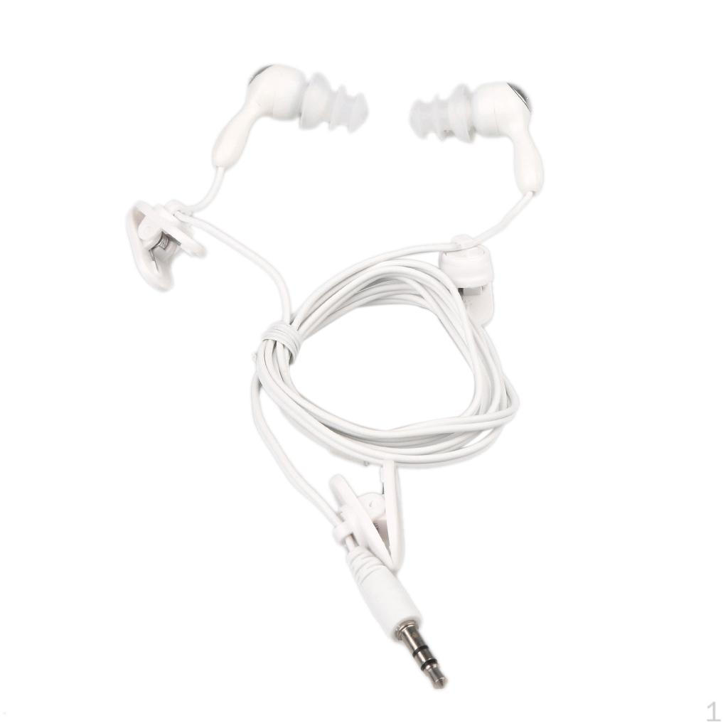 3.5-EAR Sport Underwater Waterproof Earphone Earbud Headphone Suit for //MP
