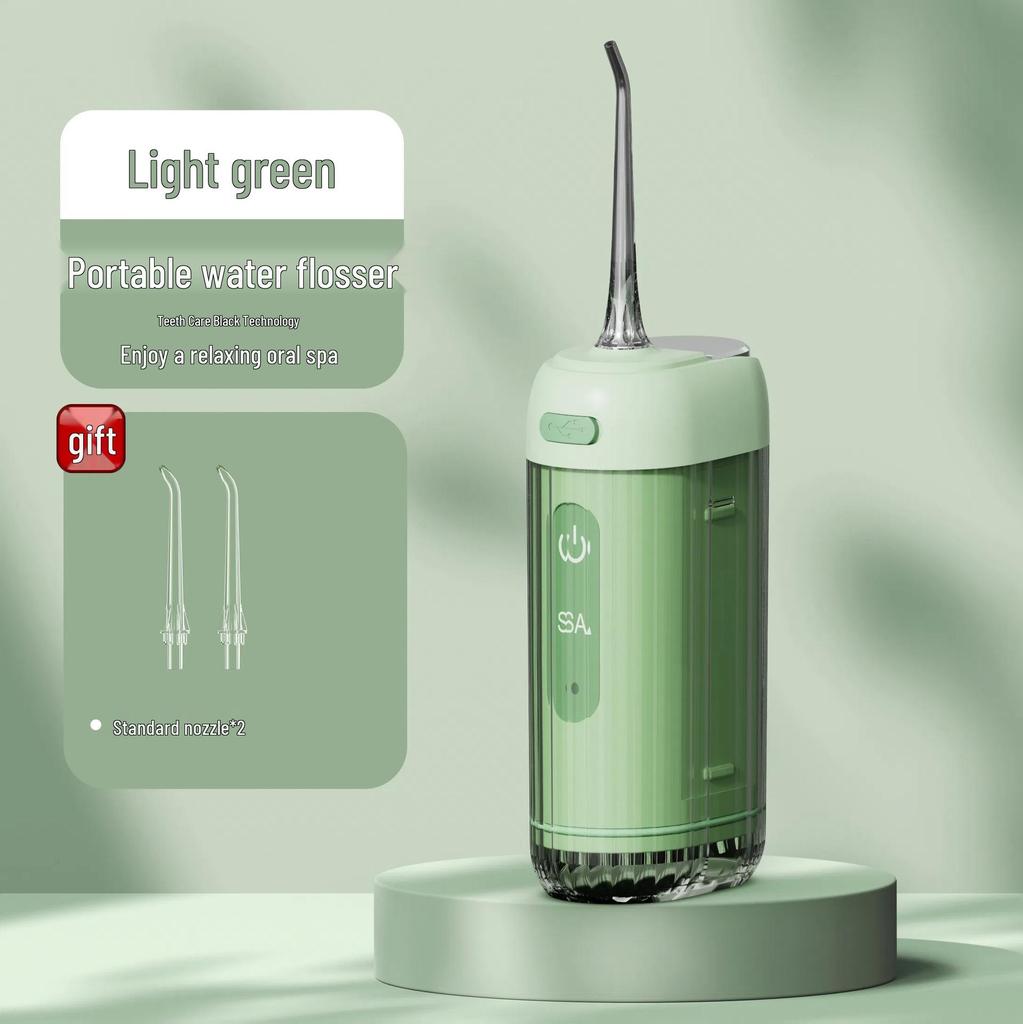 Cross-Border Portable Electric Water Flosser & Tongue Cleaner for Orthodontics