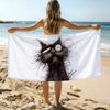 Skurriler Katzen-Kunst-Handtuch Strandtuch Übergröße Schnelltrocknendes Handtuch Saugfähig Weich Schwimm-Strandtücher für Männer Frauen