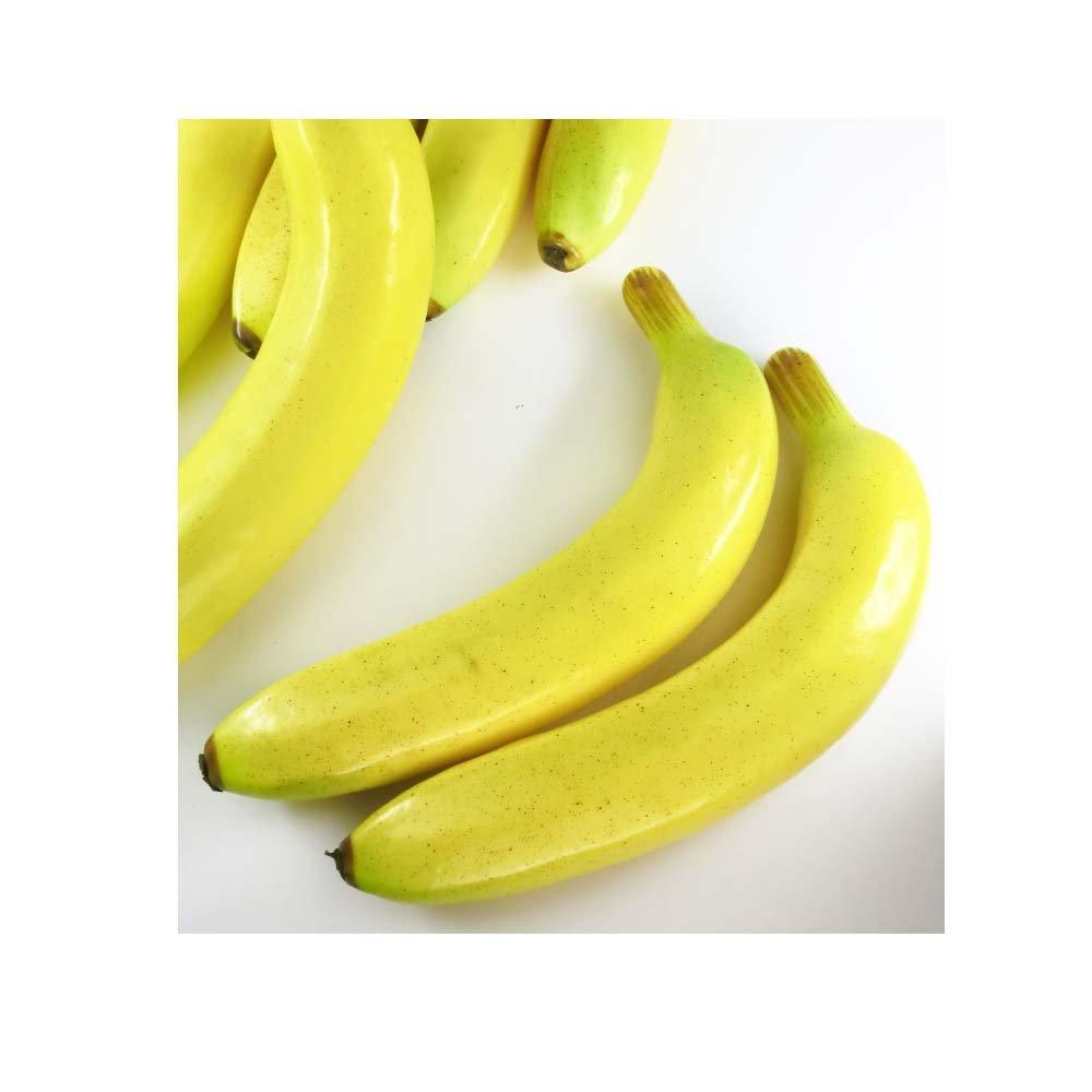 GuCra Banana Lifelike Food Sample Fruit Model AA (8 Count)