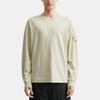 Stone Island Ghost Series Ss25 Ghost Pieces Lightweight Cotton Crew Neck Sweatshirt Unisex Sweatshirt Beige K1S1561000-11S00F3-V0090